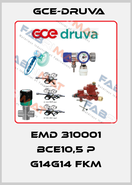 EMD 310001 BCE10,5 P G14G14 FKM Gce-Druva