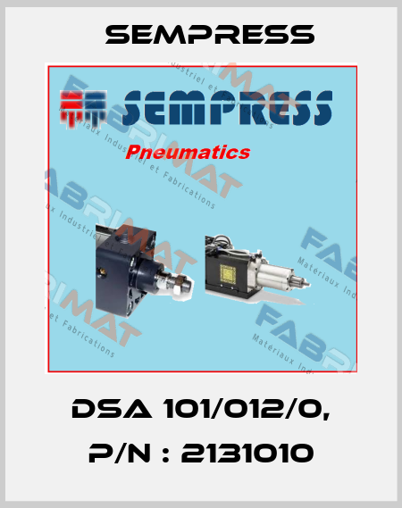 DSA 101/012/0, P/N : 2131010 Sempress