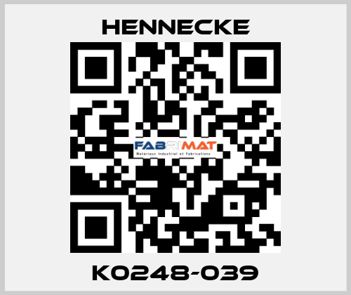 K0248-039 Hennecke