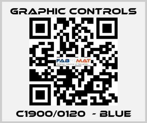 C1900/0120  - blue Graphic Controls