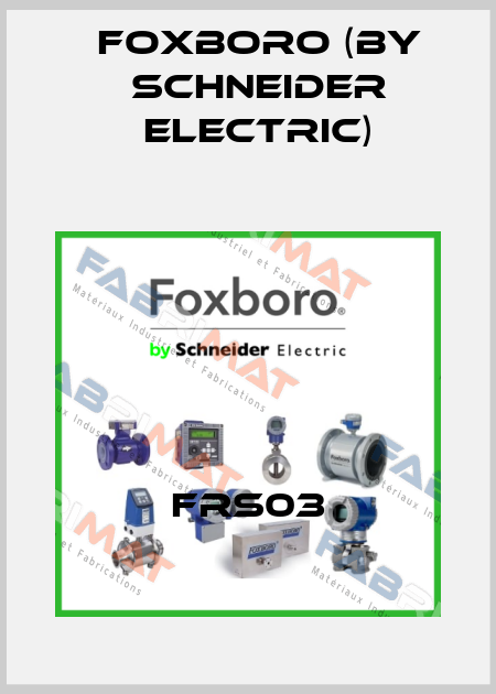 FRS03 Foxboro (by Schneider Electric)