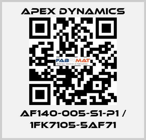 AF140-005-S1-P1 / 1FK7105-5AF71 Apex Dynamics