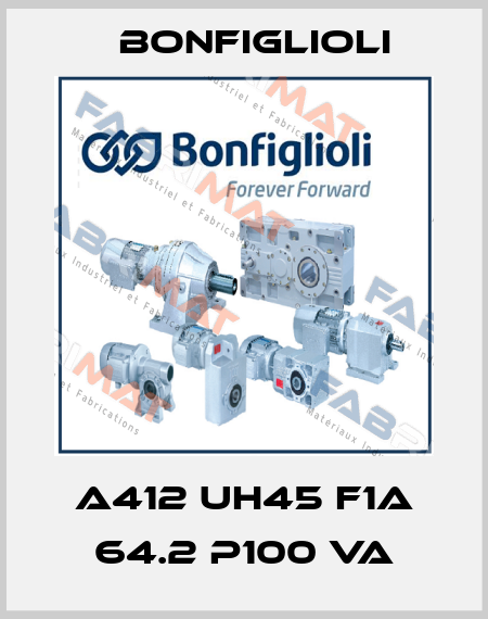 A412 UH45 F1A 64.2 P100 VA Bonfiglioli