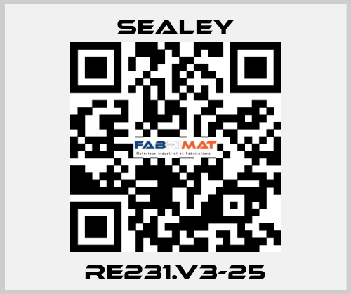 RE231.V3-25 Sealey