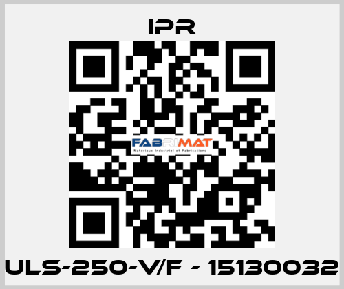 ULS-250-V/F - 15130032 IPR