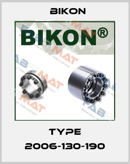 Type 2006-130-190 Bikon