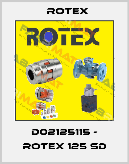 D02125115 - ROTEX 125 SD Rotex