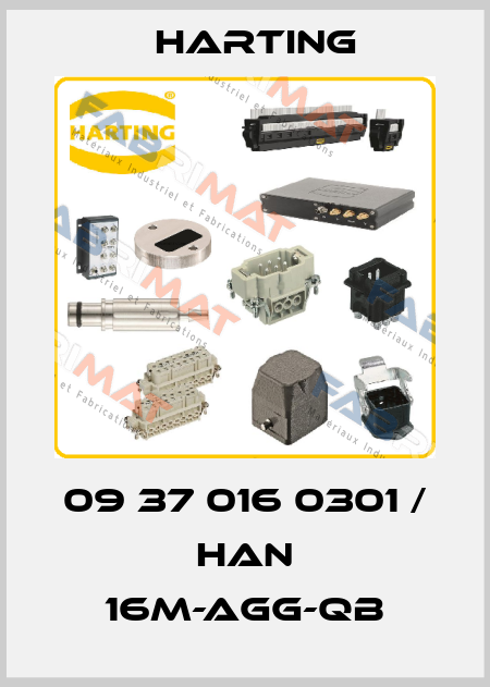 09 37 016 0301 / Han 16M-agg-QB Harting