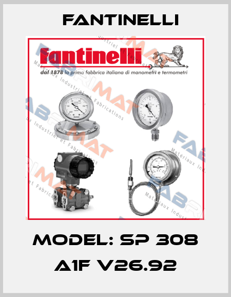 Model: SP 308 A1F V26.92 Fantinelli