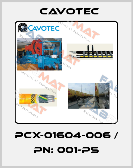 PCX-01604-006 / PN: 001-PS Cavotec
