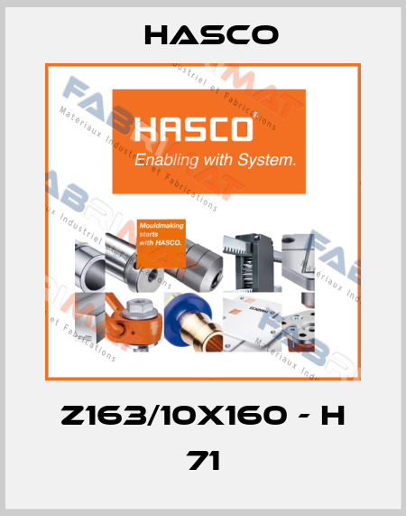 Z163/10x160 - H 71 Hasco