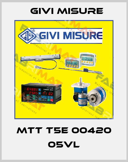 MTT T5E 00420 05VL Givi Misure