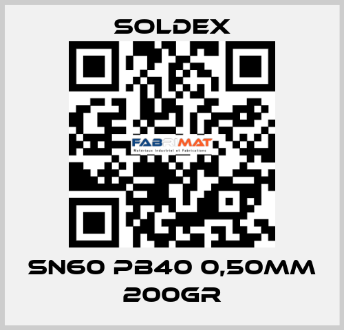 Sn60 Pb40 0,50mm 200Gr SOLDEX