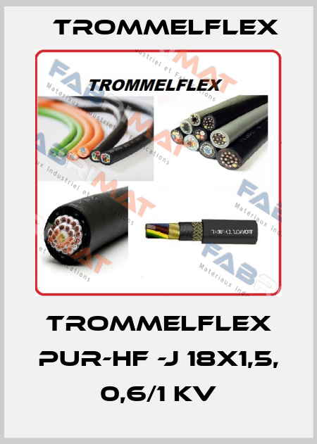 TROMMELFLEX PUR-HF -J 18X1,5, 0,6/1 KV TROMMELFLEX