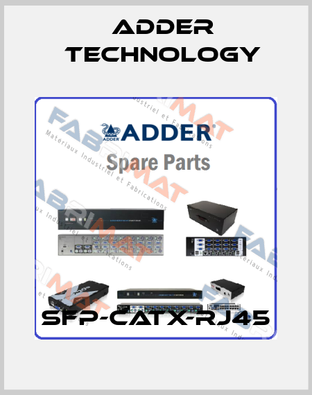 SFP-CATX-RJ45 Adder Technology