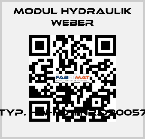 Typ. HW-HD-1 Nr.D30057 MODUL HYDRAULIK WEBER