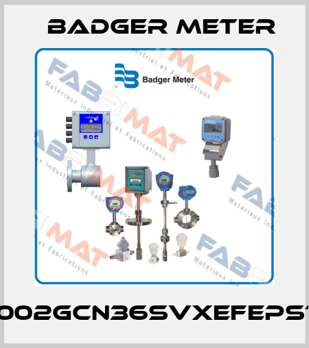 1002GCN36SVXEFEPST Badger Meter