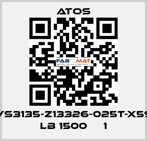 VS3135-Z13326-025T-X59 LB 1500 АС1 Atos