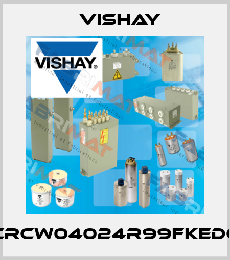 CRCW04024R99FKEDC Vishay