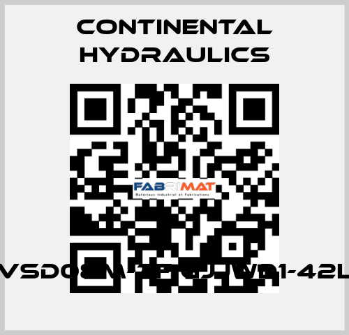VSD08M-3F GJJWD1-42L Continental Hydraulics