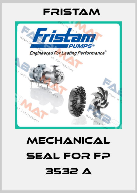 Mechanical seal for FP 3532 A Fristam
