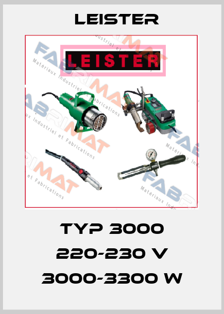 Typ 3000 220-230 V 3000-3300 W Leister