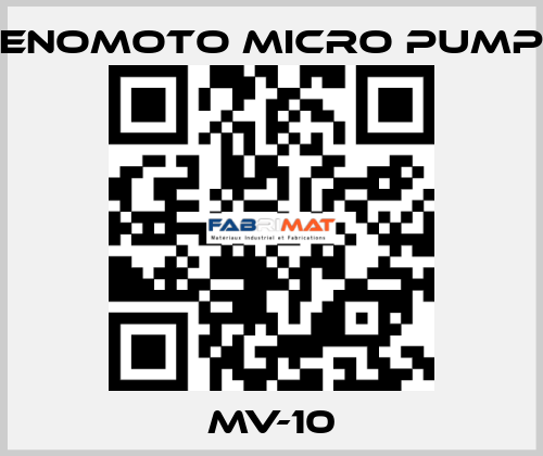 MV-10 Enomoto Micro Pump