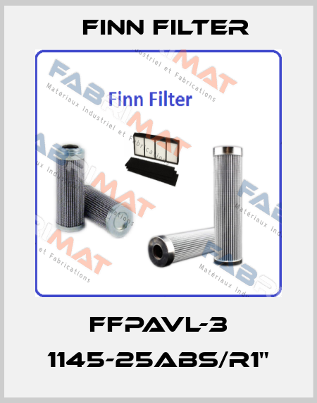 FFPAVL-3 1145-25ABS/R1'' Finn Filter
