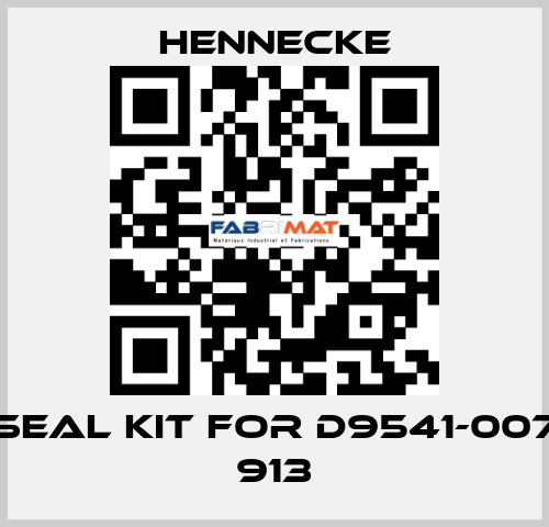 seal kit for D9541-007 913 Hennecke