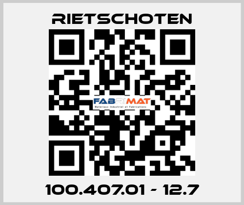 100.407.01 - 12.7 RIETSCHOTEN