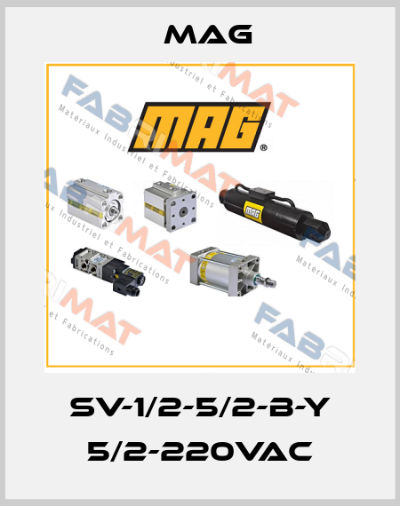 SV-1/2-5/2-B-Y 5/2-220VAC Mag