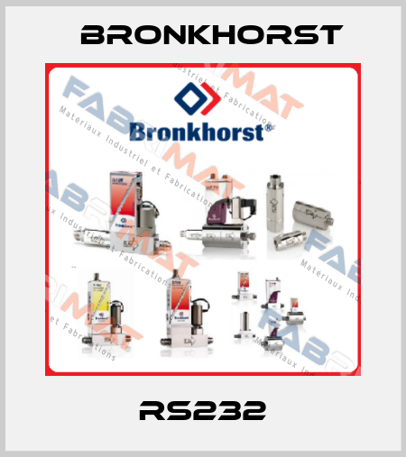 RS232 Bronkhorst