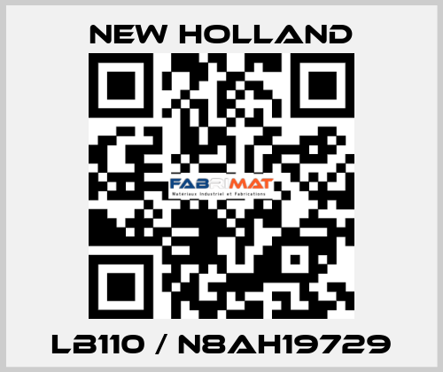 LB110 / N8AH19729 New Holland