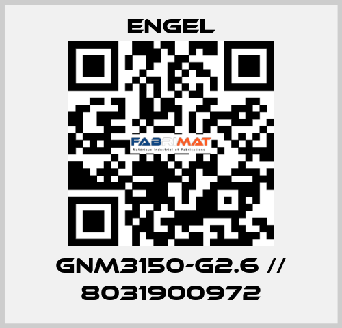 GNM3150-G2.6 // 8031900972 ENGEL