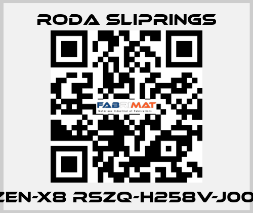 ZEN-X8 RSZQ-H258V-J001 Roda Sliprings