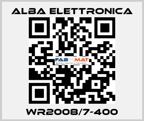 WR2008/7-400 ALBA ELETTRONICA