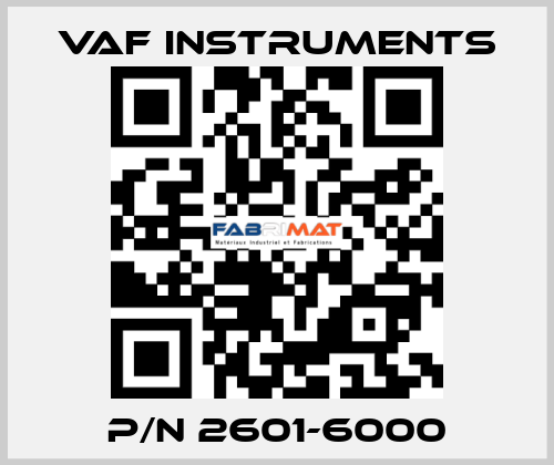 P/N 2601-6000 VAF Instruments