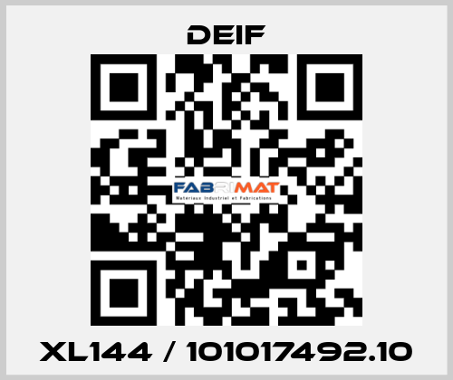 XL144 / 101017492.10 Deif
