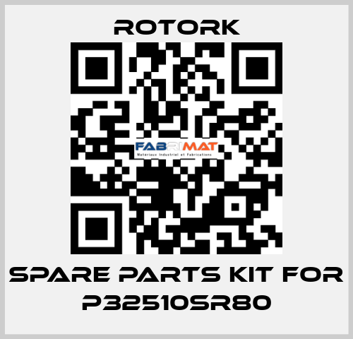 SPARE PARTS KIT FOR P32510SR80 Rotork