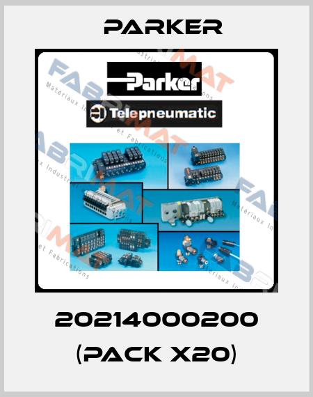 20214000200 (pack x20) Parker