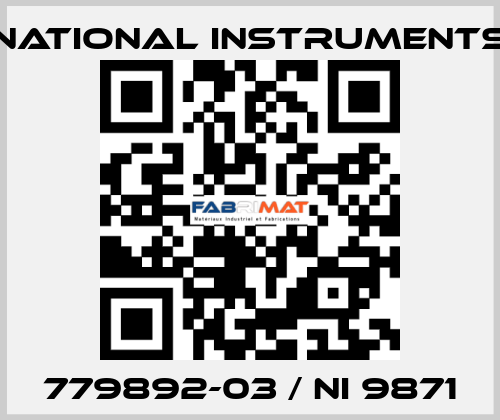 779892-03 / NI 9871 National Instruments
