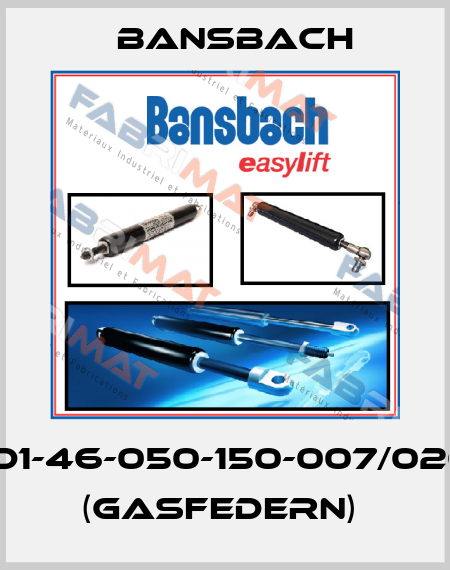 D1D1-46-050-150-007/020N  (Gasfedern)  Bansbach