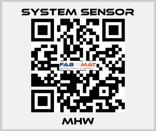 MHW System Sensor