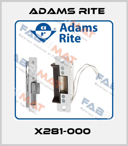 X281-000  Adams Rite