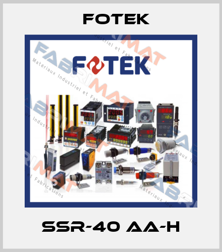 SSR-40 AA-H Fotek