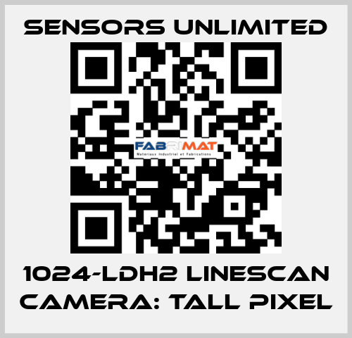 1024-LDH2 Linescan Camera: Tall Pixel Sensors Unlimited