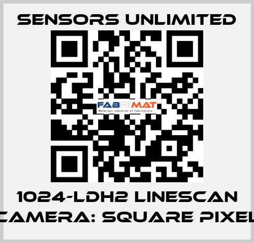 1024-LDH2 Linescan Camera: Square Pixel Sensors Unlimited