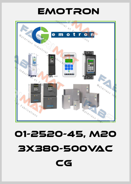 01-2520-45, M20 3X380-500VAC CG  Emotron