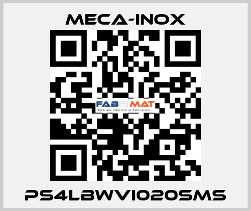 PS4LBWVI020SMS Meca-Inox