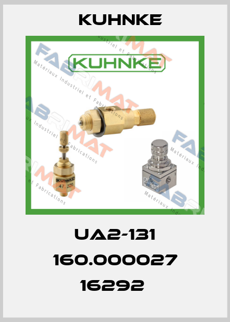 UA2-131 160.000027 16292  Kuhnke